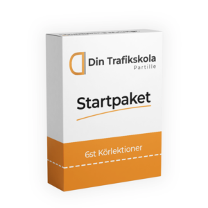 Digital produktbild på Startpaket hos Din Trafikskola Partille E-handel