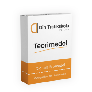 Digital produktbild på Digitalt läromedel till teori hos Din Trafikskola Partille E-handel